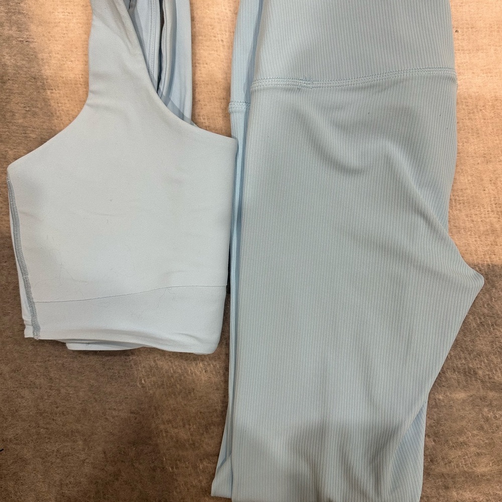 Light Blue Activewear Set